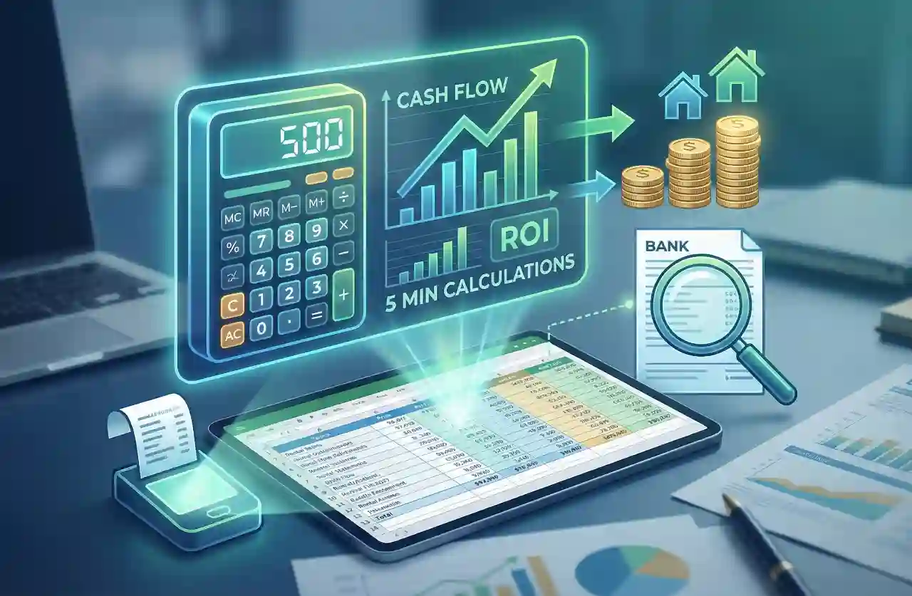 The Accountant's Secret: 3 Tools to Calculate Cash Flow & Rental ROI in Under 5 Minutes