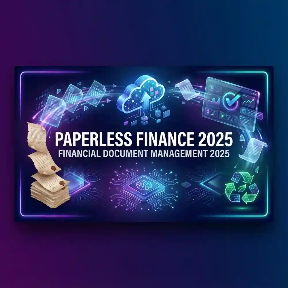 Paperless Financial Document Management in 2025: AI, Automation & What's Next